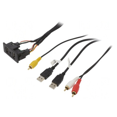 Adaptor USB la AUX Jack 3,5mm și USB A Dual | Electronic-mag.ro | Componente Electronice