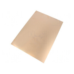 Placă Laminată Epoxidică FR4 1,5mm 297x210mm Două Fețe | Electronic-mag.ro | Componente Electronice