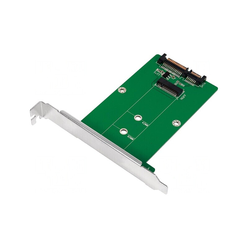 Adaptor SATA pentru M.2 SSD Argintiu | Electronic-mag.ro | Componente Electronice