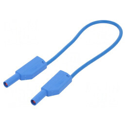 Cablu de măsurare 19A cu mufă banană 4 mm ambele părți | Electronic-mag.ro | Componente Electronice