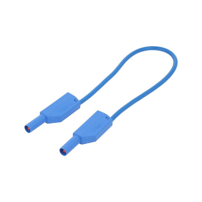 Cablu de măsurare 19A cu mufă banană 4 mm ambele părți | Electronic-mag.ro | Componente Electronice