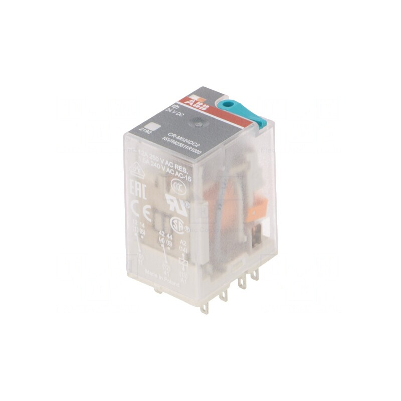 Releu electromagnetic DPDT 24VDC 12A | Electronic-mag.ro | Componente Electronice Releu electromagnetic DPDT 24VDC 12A | Electronic-mag.ro | Componente Electronice