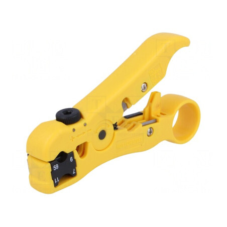 Dezizolator Cablu 125mm Coaxial Rotund Plat | Electronic-mag.ro | Componente Electronice