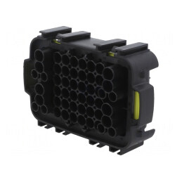 Carcasa împingere piste poliamidă 66 neagră | Electronic-mag.ro | Componente Electronice