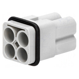Conector HDC Contact Tată Han Q 4-PIN Crimpat | Electronic-mag.ro | Componente Electronice