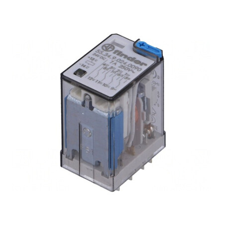 Releu Electromagnetic 4PDT 24VDC 15A | Electronic-mag.ro | Componente Electronice