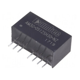 Convertor DC/DC 3W 4.5-9V la 12V 208mA SIP8 | Electronic-mag.ro | Componente Electronice