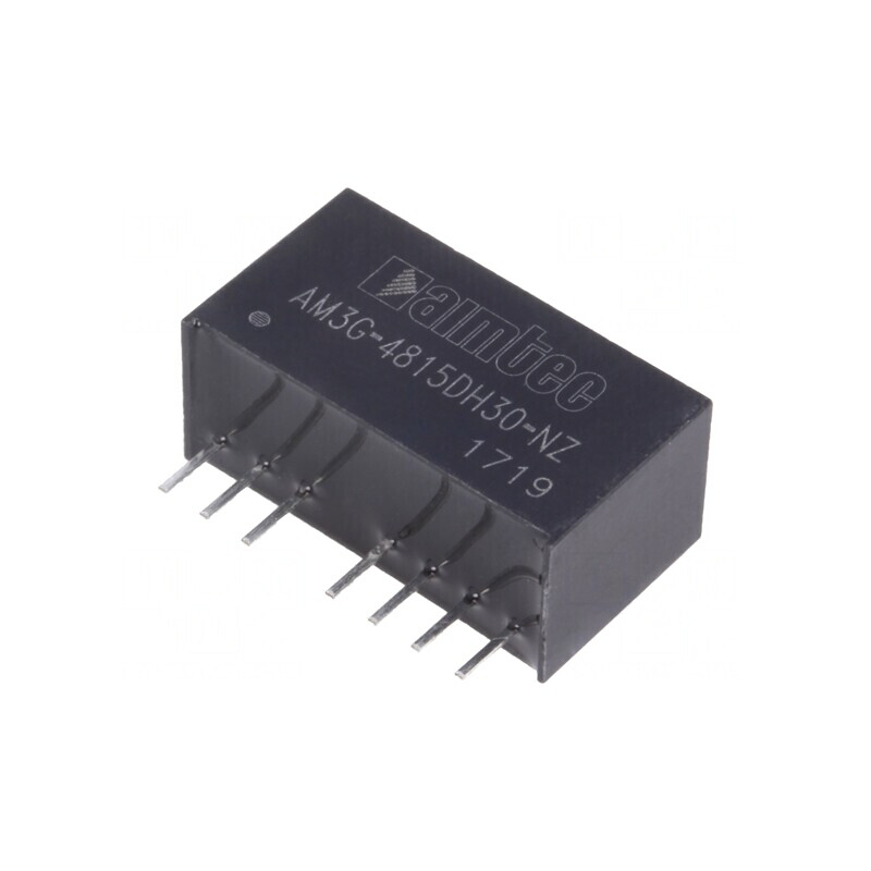 Convertor DC/DC 3W 36-75V la 15V/-15V SIP8 | Electronic-mag.ro | Componente Electronice Convertor DC/DC 3W 36-75V la 15V/-15V SIP8 | Electronic-mag.ro | Componente Electronice