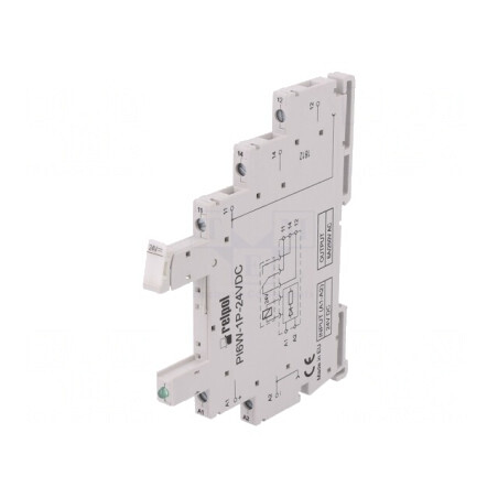 Stativ PIN pentru șină DIN 250V 5 6A RM699V-P-24 | Electronic-mag.ro | Componente Electronice