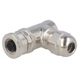 Mufă M12 4 PIN mamă Ethernet IP67 250V 4A | Electronic-mag.ro | Componente Electronice