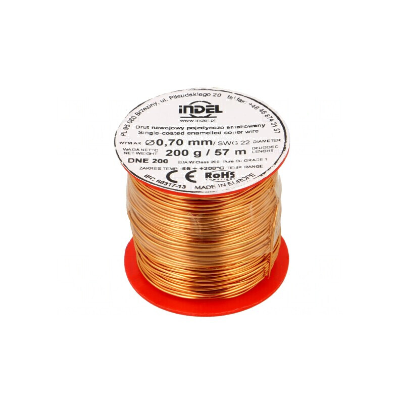 Sârmă Emailată 0.7mm 0.2kg Cu | Electronic-mag.ro | Componente Electronice Sârmă Emailată 0.7mm 0.2kg Cu | Electronic-mag.ro | Componente Electronice
