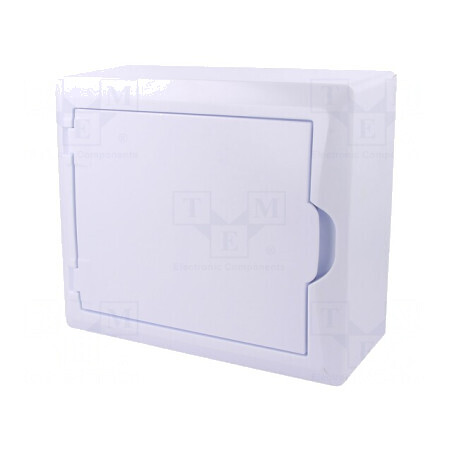 Carcasă pentru aparatură modulară IP40 albă 400V 8 module | Electronic-mag.ro | Componente Electronice