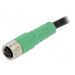 Cablu Conectare M8 4 Pini 3m 30VAC 4A | Electronic-mag.ro | Componente Electronice