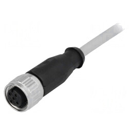 Mufă M12 4-PIN Mamă DeviceNet/CANopen 1,5m Dreaptă | Electronic-mag.ro | Componente Electronice