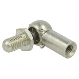 Element de montare arc gaz oțel zincat 10mm | Electronic-mag.ro | Componente Electronice