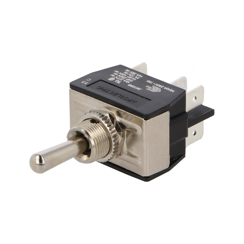 Comutator basculant 3 poziții DP3T 16A/250VAC IP40 | Electronic-mag.ro | Componente Electronice