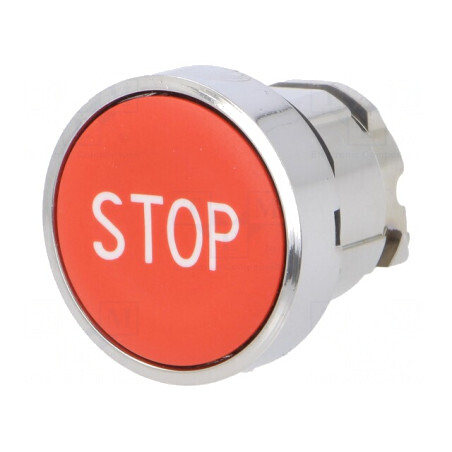 Comutator Apăsare 22mm Roșu | Electronic-mag.ro | Componente Electronice