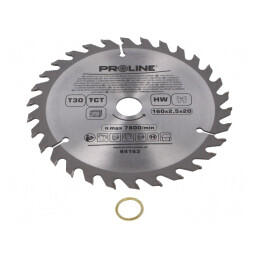 Disc ferăstrău circular 160mm 30 dinți călit | Electronic-mag.ro | Componente Electronice