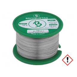 Sârmă de lipit fără plumb 0,5mm 0,1kg | Electronic-mag.ro | Componente Electronice