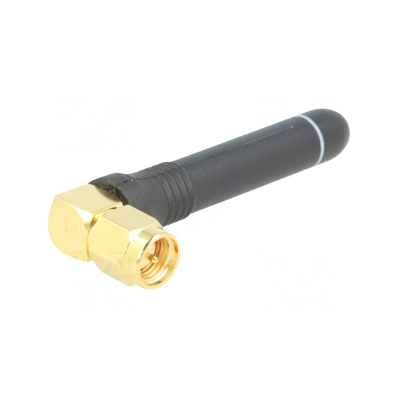 Antenă RF 3,6dBi în unghi 850-880MHz 50Ω | Electronic-mag.ro | Componente Electronice