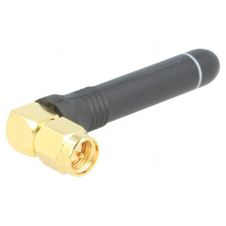 Antenă RF 3,6dBi în unghi 850-880MHz 50Ω | Electronic-mag.ro | Componente Electronice