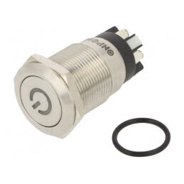 Comutator Anti-Vandalism SPDT 3A/220VAC 5A/24VDC IP65 | Electronic-mag.ro | Componente Electronice