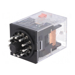 Releu Electromagnetic 3PDT 24VAC 10A | Electronic-mag.ro | Componente Electronice