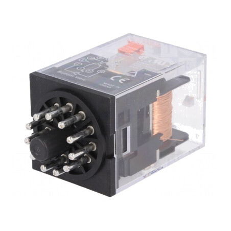 Releu Electromagnetic 3PDT 24VAC 10A | Electronic-mag.ro | Componente Electronice