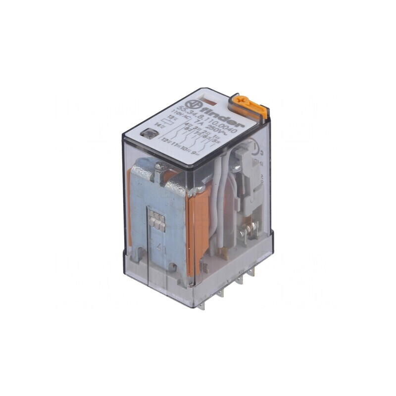 Releu Electromagnetic 4PDT 110VAC 15A | Electronic-mag.ro | Componente Electronice