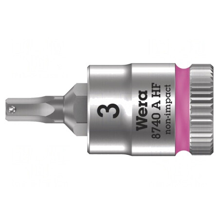 Tubulară Hex 3mm 1/4 28mm Zyklop | Electronic-mag.ro | Componente Electronice