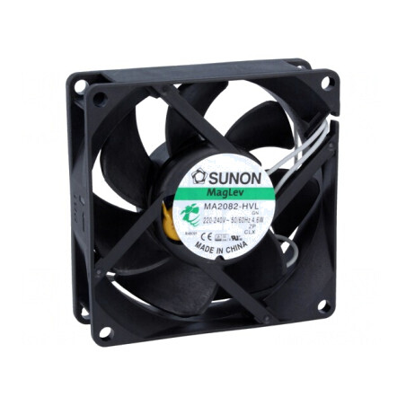 Ventilator AC Axial 230V 80x80x25mm | Electronic-mag.ro | Componente Electronice