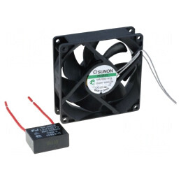 Ventilator AC Axial 230V 92x92x25mm 87m3/h 31.6dBA | Electronic-mag.ro | Componente Electronice