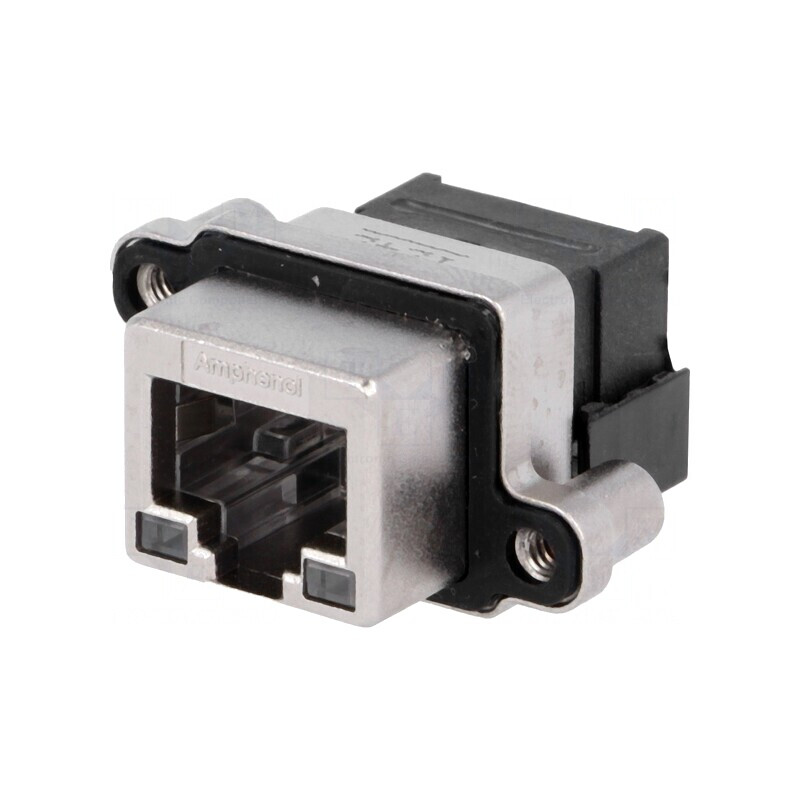 Soclu RJ45 cu LED IP67 pentru panou | Electronic-mag.ro | Componente Electronice Soclu RJ45 cu LED IP67 pentru panou | Electronic-mag.ro | Componente Electronice