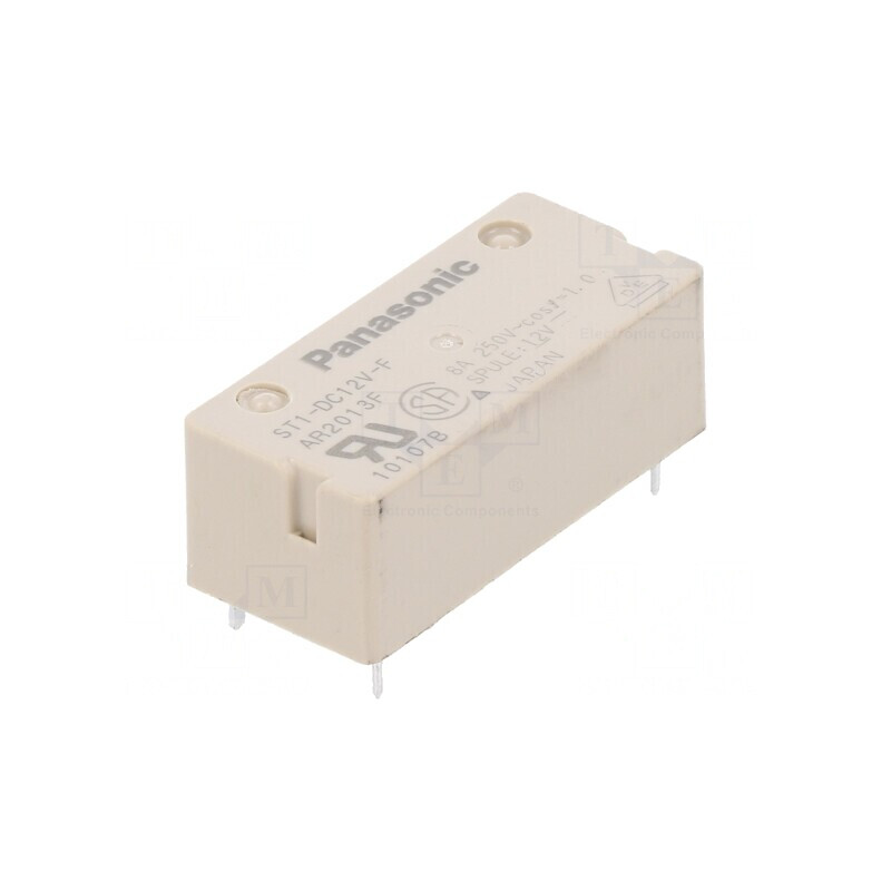 Releu electromagnetic 12VDC 600Ω SPST-NO/SPST-NC | Electronic-mag.ro | Componente Electronice