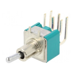 Comutator Basculant DPDT ON-ON 6A 125V/6V STM 206 N-RA | Electronic-mag.ro | Componente Electronice