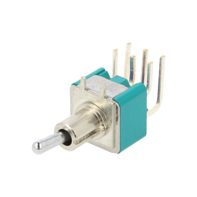 Comutator Basculant DPDT ON-ON 6A 125V/6V STM 206 N-RA | Electronic-mag.ro | Componente Electronice
