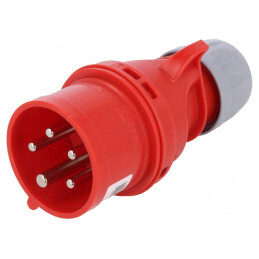 Conector Alimentare AC Trifazat Mufă Tată 16A 400V IP44 | Electronic-mag.ro | Componente Electronice