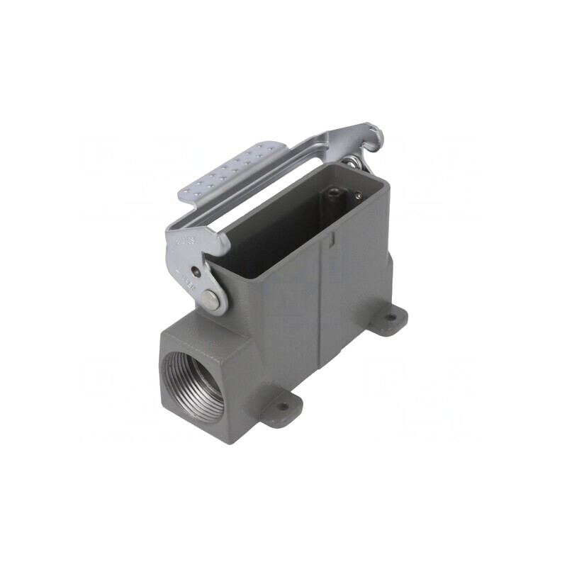 Carcasă pentru conectori HDC D16A cu clichet PG21 | Electronic-mag.ro | Componente Electronice