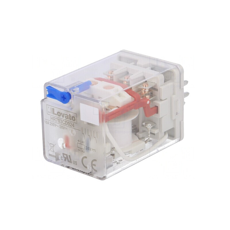 Releu Electromagnetic 3PDT 24VDC 10A | Electronic-mag.ro | Componente Electronice Releu Electromagnetic 3PDT 24VDC 10A | Electronic-mag.ro | Componente Electronice