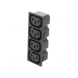 Conector de alimentare AC 250VAC 10A 1,5mm. | Electronic-mag.ro | Componente Electronice