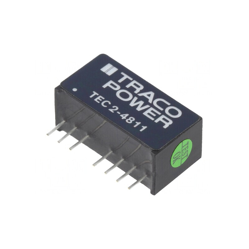 Convertor DC/DC 2W 36-75V la 5V 400mA SIP8 | Electronic-mag.ro | Componente Electronice