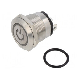 Comutator Anti-Vandalism SPST-NO 20A 220VAC IP40 24V | Electronic-mag.ro | Componente Electronice