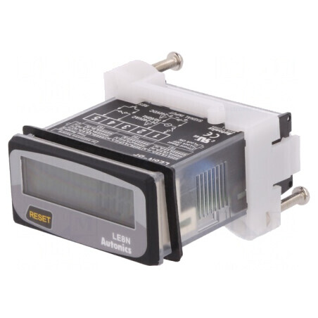 Contor: electronic timp consumat LCD Interval: 0÷999999,9h: cod: LE8N-BF,  | Electronic-mag.ro | Componente Electronice