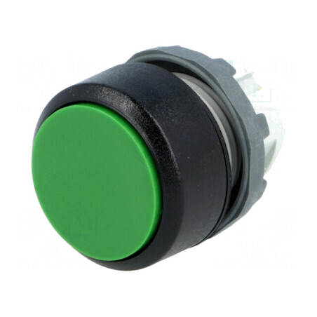 Comutator apăsare 22mm verde | Electronic-mag.ro | Componente Electronice