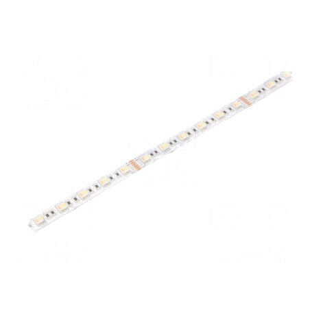 Bandă LED RGBW 24V 60 LED/m IP20 19,2W/m CRI 80 | Electronic-mag.ro | Componente Electronice