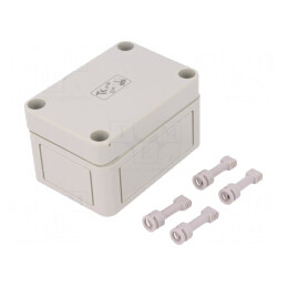 Carcasă Universală Polistiren Gri 65x94x57mm | Electronic-mag.ro | Componente Electronice