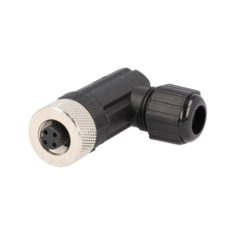 Mufă M12 4 pini mamă IP67 pe cablu | Electronic-mag.ro | Componente Electronice Mufă M12 4 pini mamă IP67 pe cablu | Electronic-mag.ro | Componente Electronice