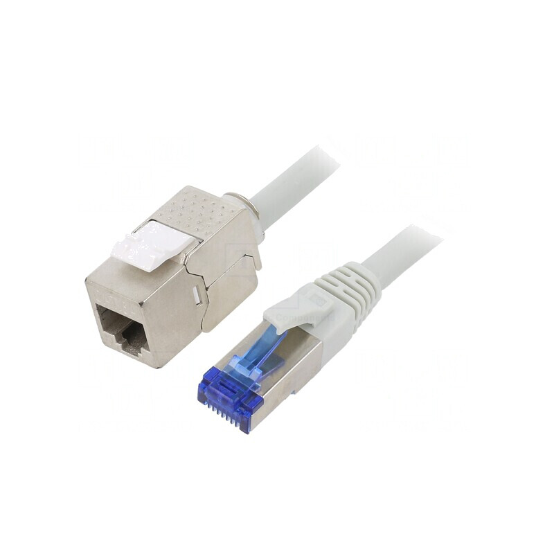 Prelungitor RJ45 Cat6a S/FTP Gri 2m | Electronic-mag.ro | Componente Electronice Prelungitor RJ45 Cat6a S/FTP Gri 2m | Electronic-mag.ro | Componente Electronice
