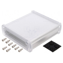 Carcasă Universală Aluminiu 113.7mm x 119mm x 35.2mm | Electronic-mag.ro | Componente Electronice