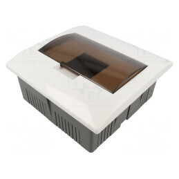 Carcasă modulară IP30 pentru perete albă | Electronic-mag.ro | Componente Electronice
